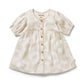 Wilson & Frenchy Organic Button Dress Daisy Bloom