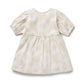 Wilson & Frenchy Organic Button Dress Daisy Bloom