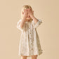 Wilson & Frenchy Organic Button Dress Daisy Bloom