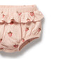 Wilson & Frenchy Organic Ruffle Set Strawberry Kisses