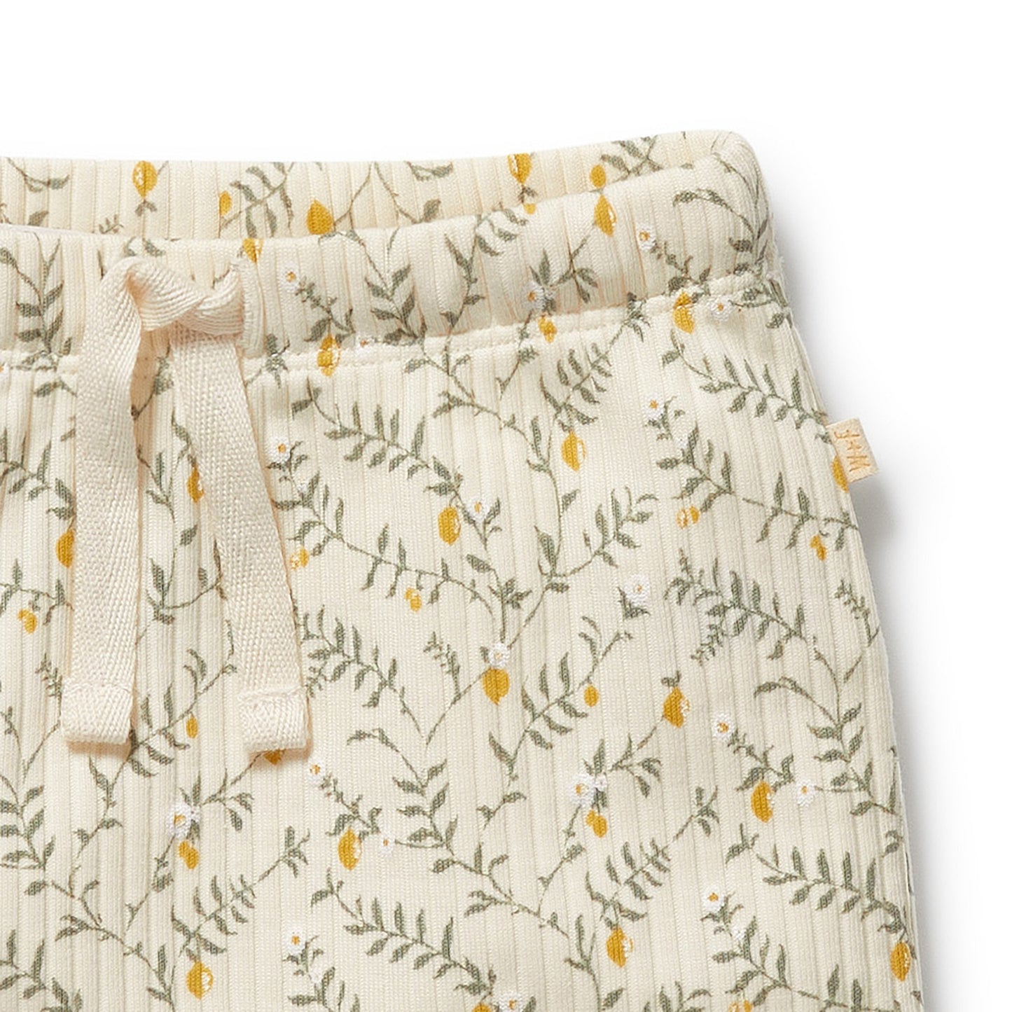 Wilson & Frenchy Organic Kimono Set Lemon Leaf
