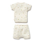 Wilson & Frenchy Organic Kimono Set Bee Mine