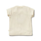 Wilson & Frenchy Embroidered Organic Tee Apple Papple