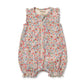 Wilson & Frenchy Organic Ruffle Zipsuit Summer Bloom