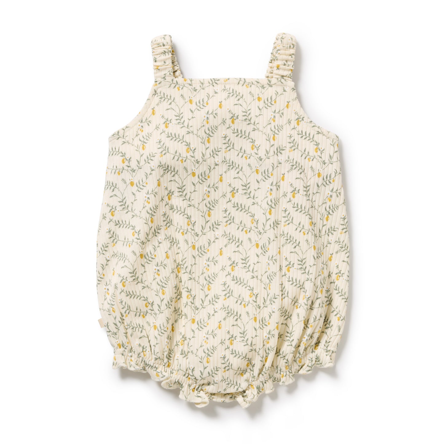 Wilson & Frenchy Organic Playsuit Lemon Leaf