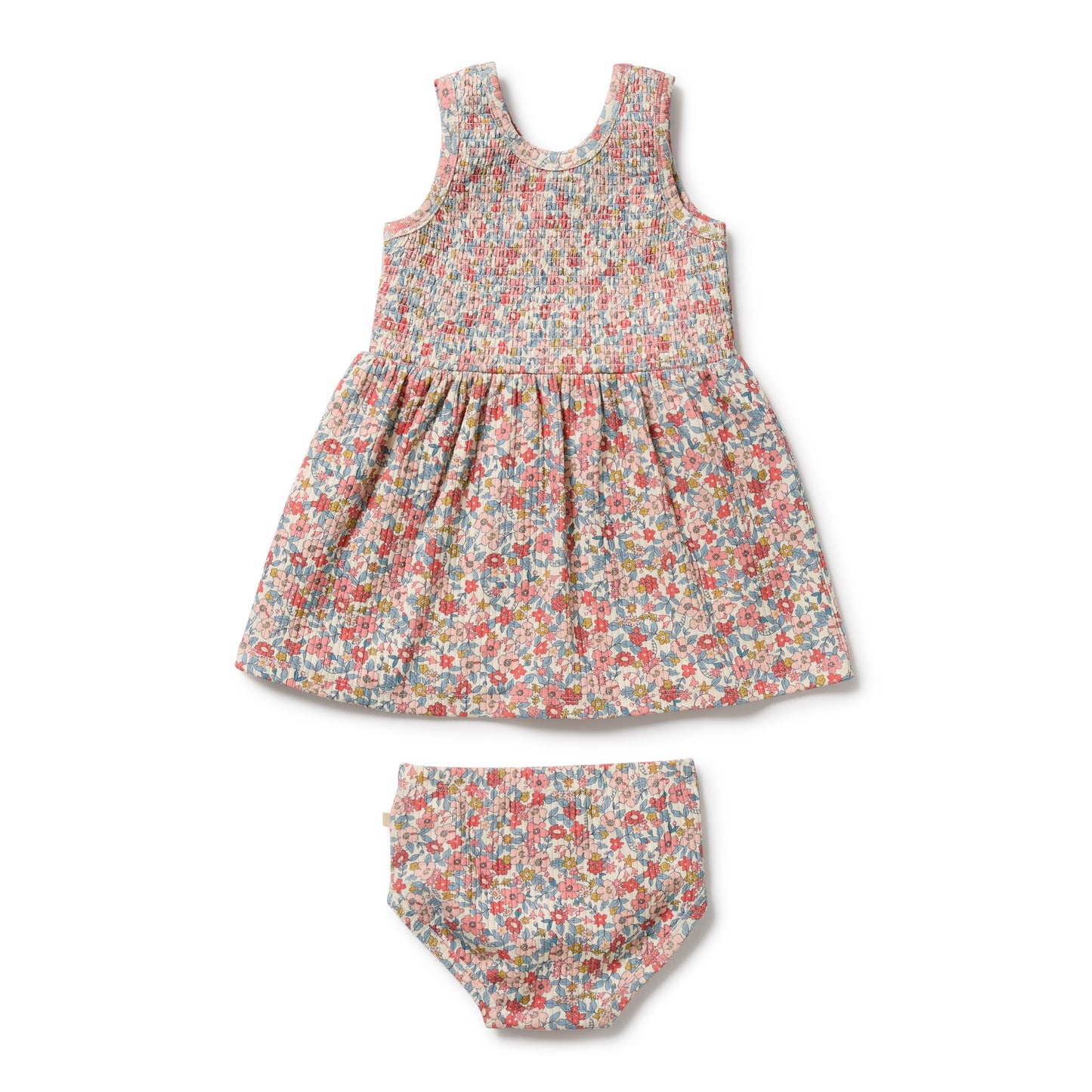 Wilson & Frenchy Organic Dress Set Summer Bloom