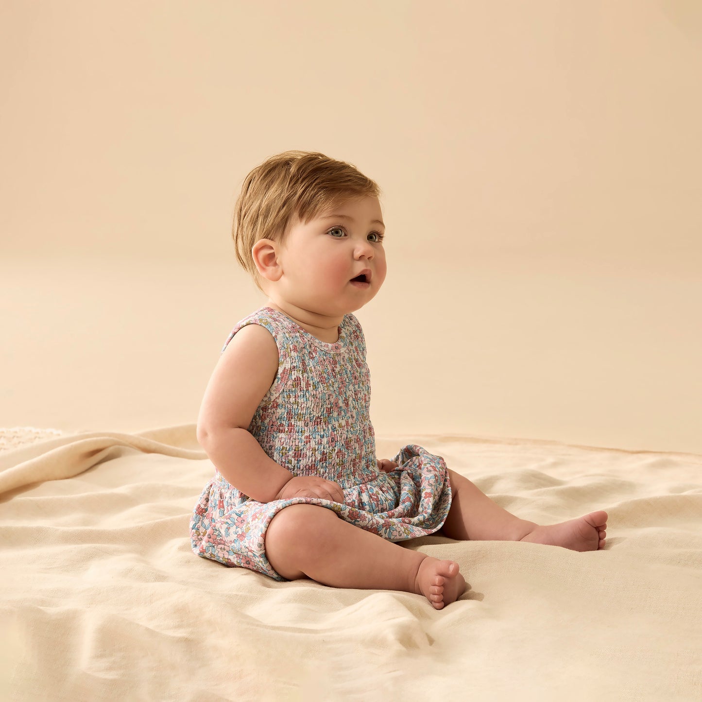 Wilson & Frenchy Organic Dress Set Summer Bloom