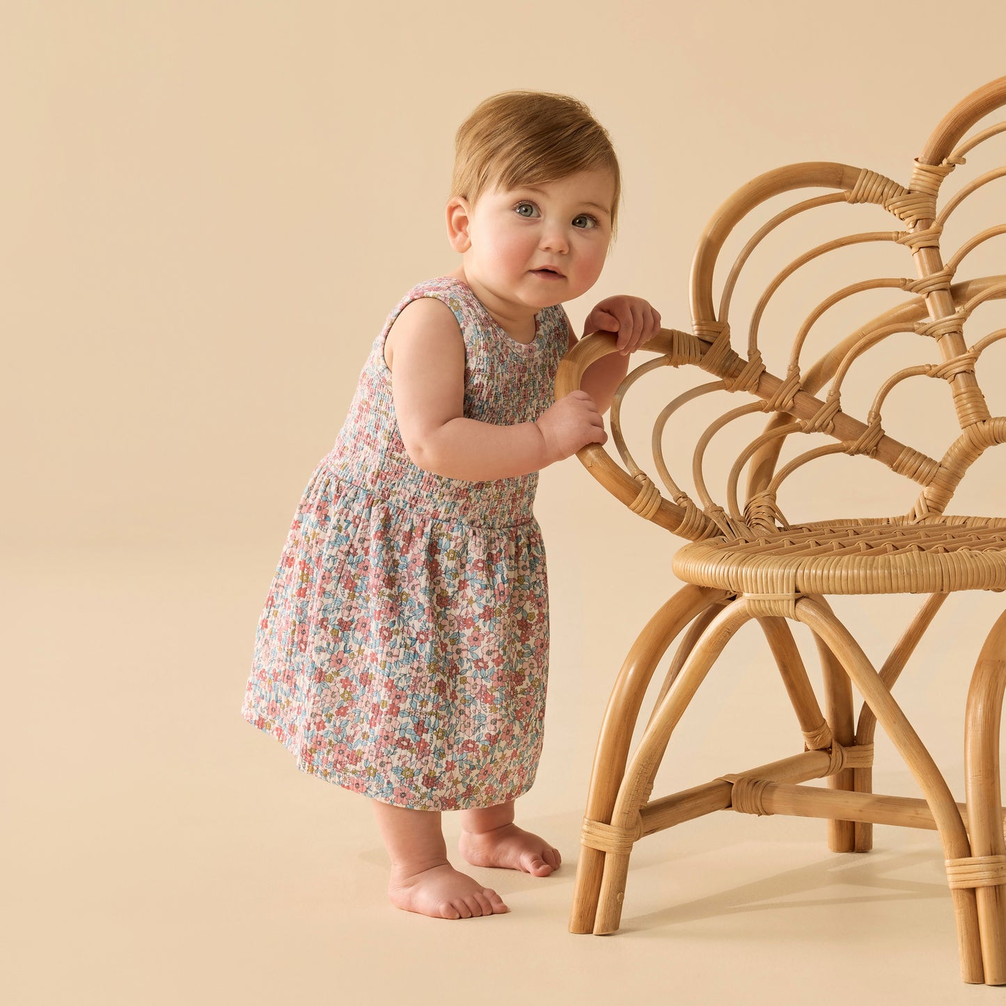 Wilson & Frenchy Organic Dress Set Summer Bloom