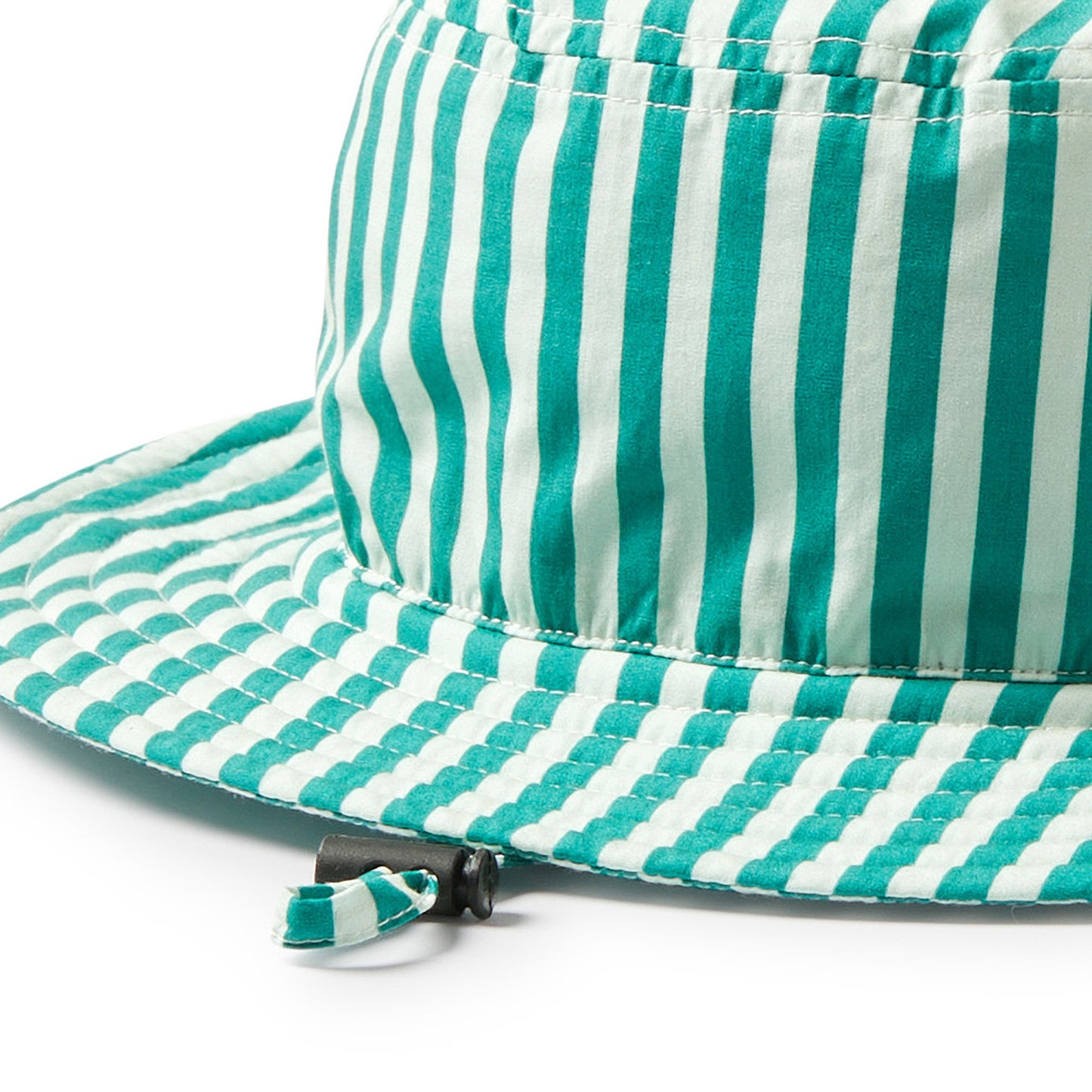 Wilson & Frenchy Sunhat Green Bean Stripe