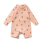 Wilson & Frenchy Baby One Piece Boyleg Swimsuit Strawberry Kisses