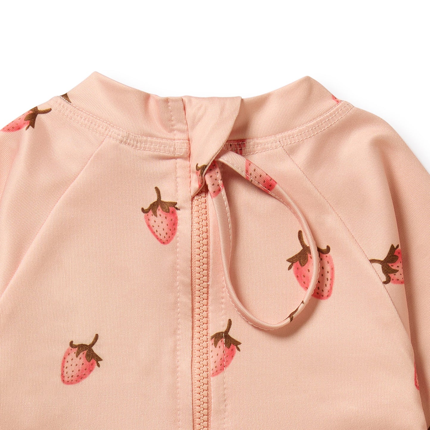 Wilson & Frenchy Baby One Piece Boyleg Swimsuit Strawberry Kisses