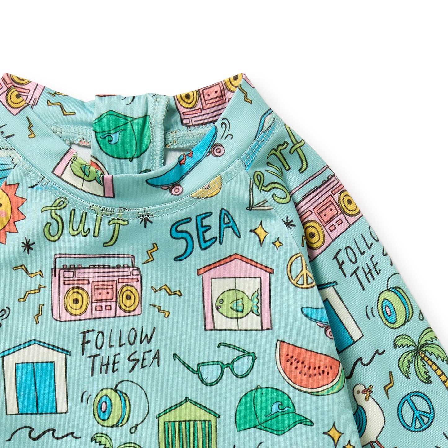 Wilson & Frenchy Baby One Piece Boyleg Swimsuit Sun Surf & Sea