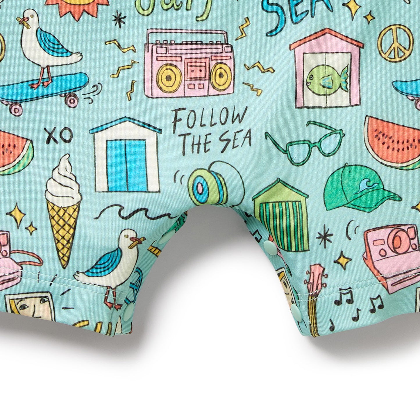 Wilson & Frenchy Baby One Piece Boyleg Swimsuit Sun Surf & Sea