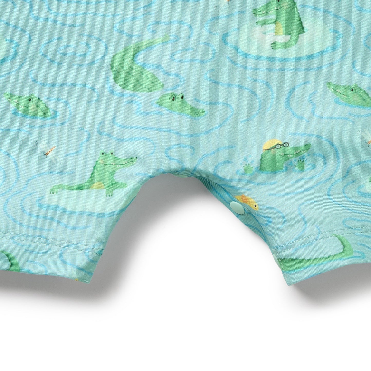 Wilson & Frenchy Baby One Piece Boyleg Swimsuit Sunny Scales