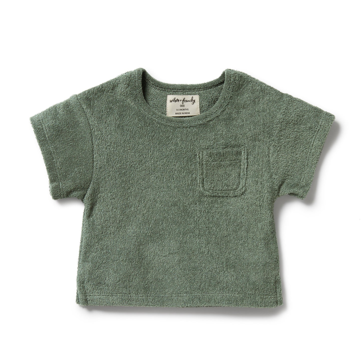 Wilson & Frenchy Organic Terry Tee Moss