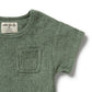 Wilson & Frenchy Organic Terry Tee Moss