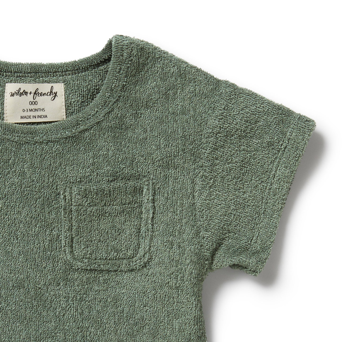 Wilson & Frenchy Organic Terry Tee Moss