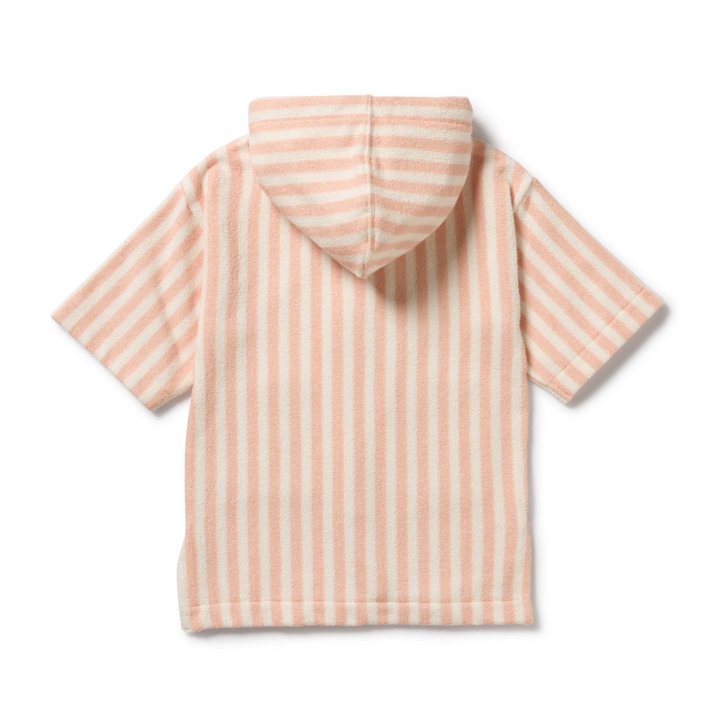 Wilson & Frenchy Organic Terry Hooded Towel Strawberry Wave