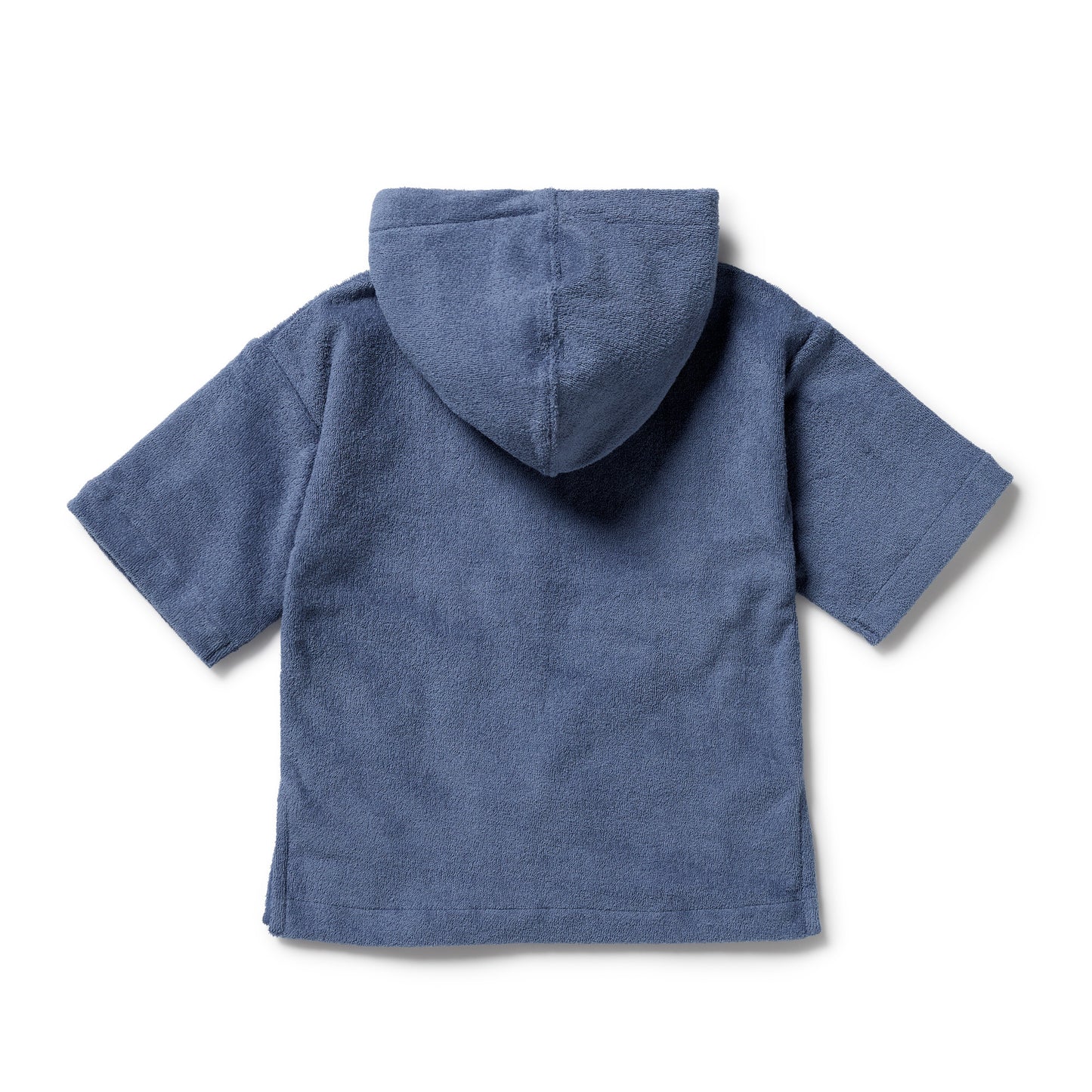 Wilson & Frenchy Organic Terry Hooded Towel Deep Blue