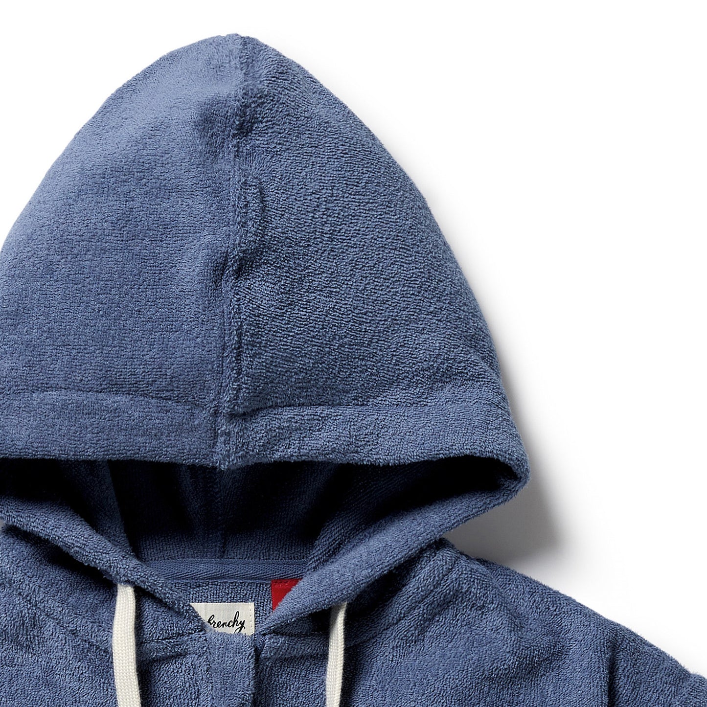 Wilson & Frenchy Organic Terry Hooded Towel Deep Blue