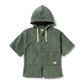 Wilson & Frenchy Organic Terry Hooded Towel Moss