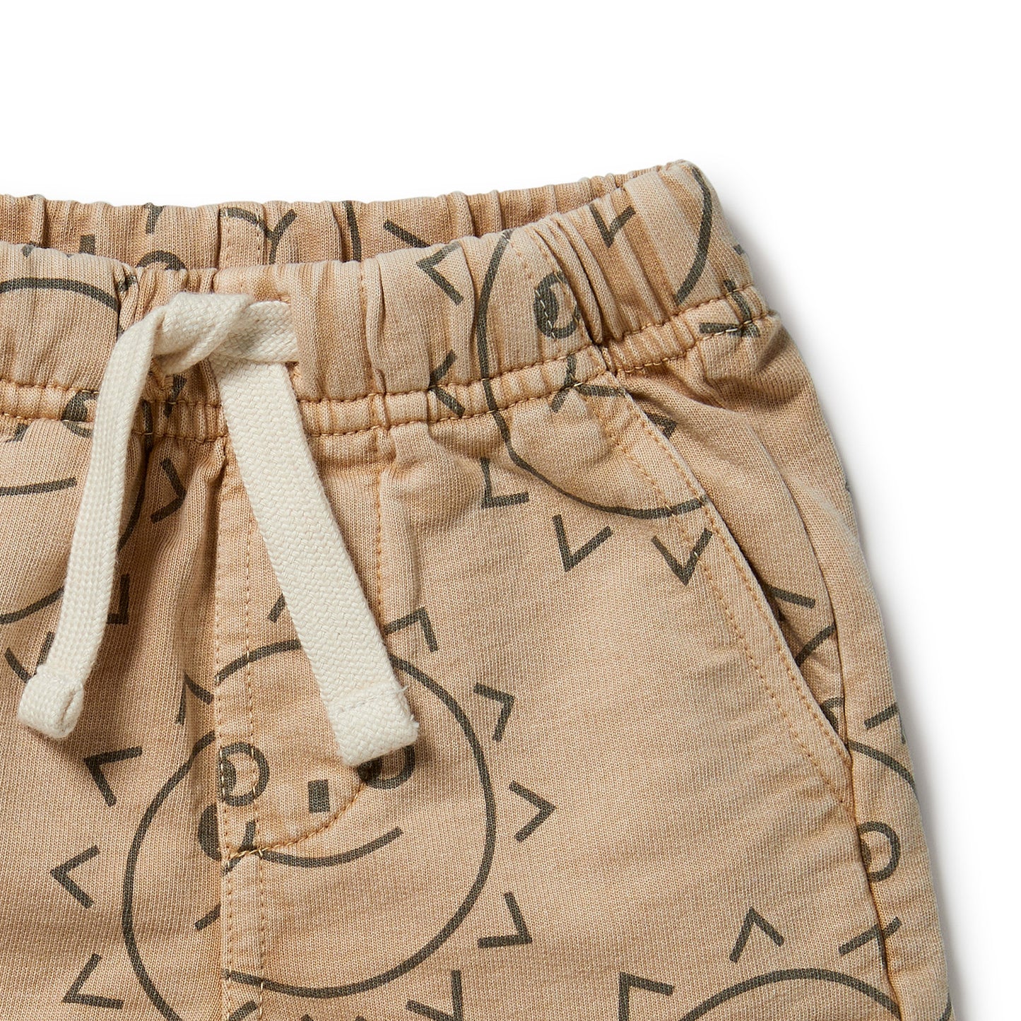 Wilson & Frenchy Organic Sweat Long Short Happy Days