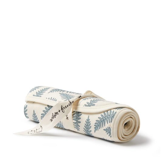 Wilson & Frenchy Organic Bunny Rug Little Fronds