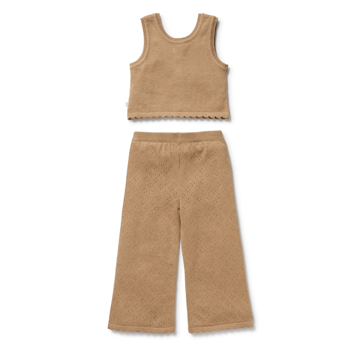 Wilson & Frenchy Organic Knitted Set Oat