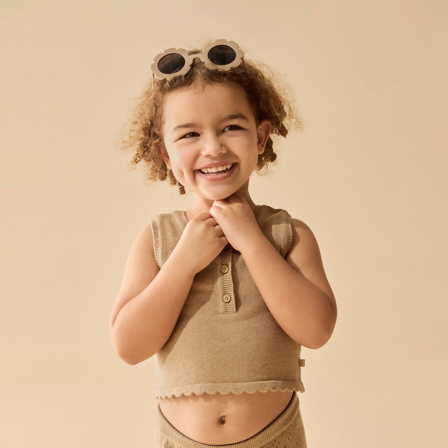 Wilson & Frenchy Organic Knitted Set Oat