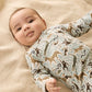 Wilson & Frenchy Organic Zipsuit with Feet Mini Jungle