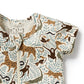 Wilson & Frenchy Organic Boyleg Zipsuit Mini Jungle