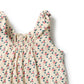 Wilson & Frenchy Organic Crinkle Tie Playsuit Little Blossom
