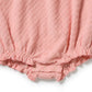 Wilson & Frenchy Organic Terry Tie Playsuit Petal Pink Check
