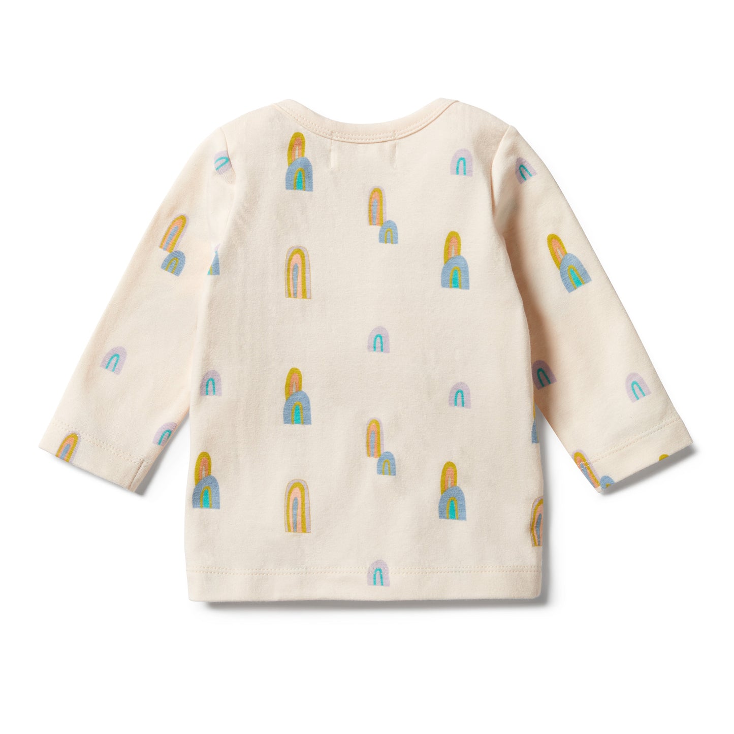 Wilson & Frenchy Organic Ruffle Top Rainbow Mountains