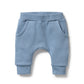 Wilson & Frenchy Organic Quilted Pant Storm Blue