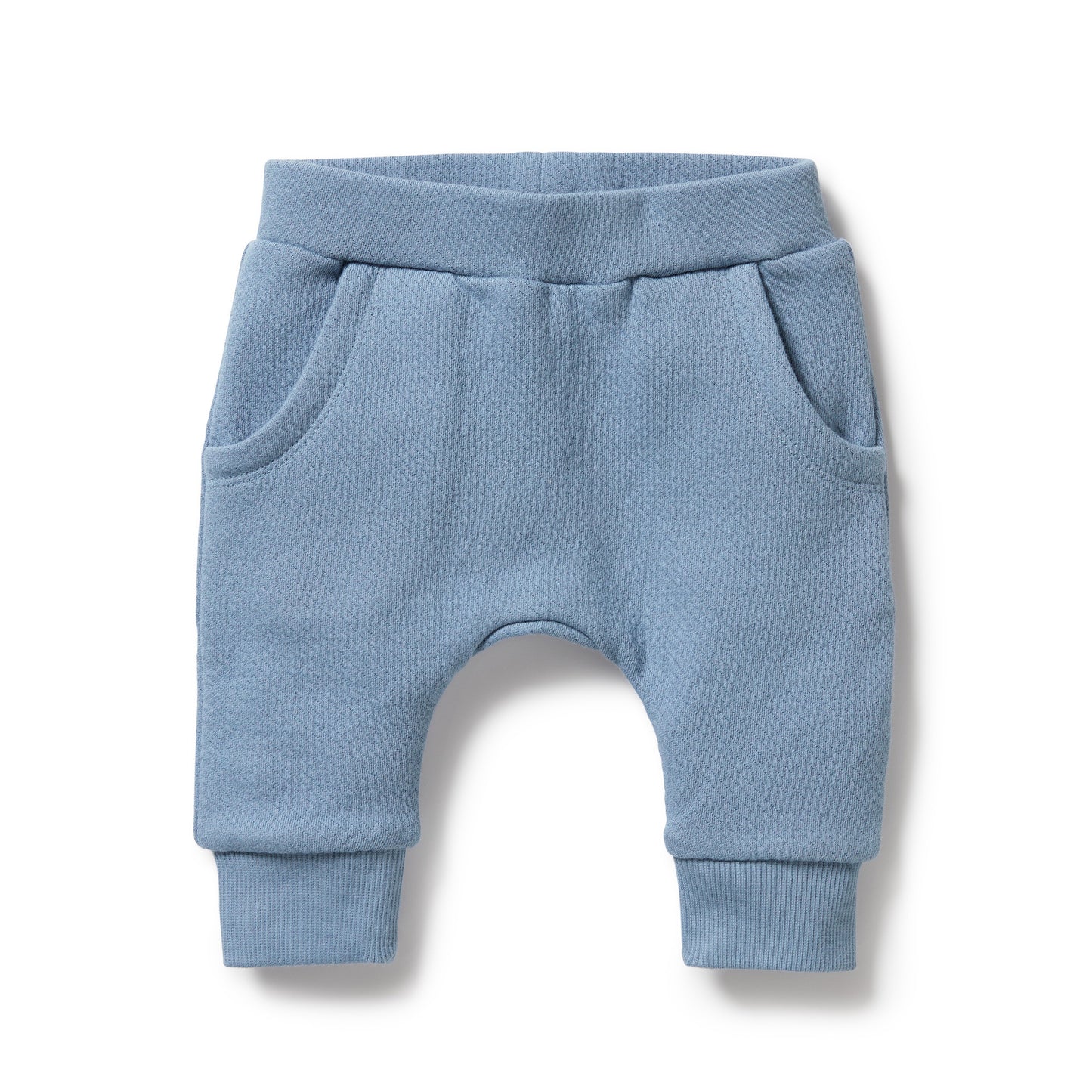 Wilson & Frenchy Organic Quilted Pant Storm Blue