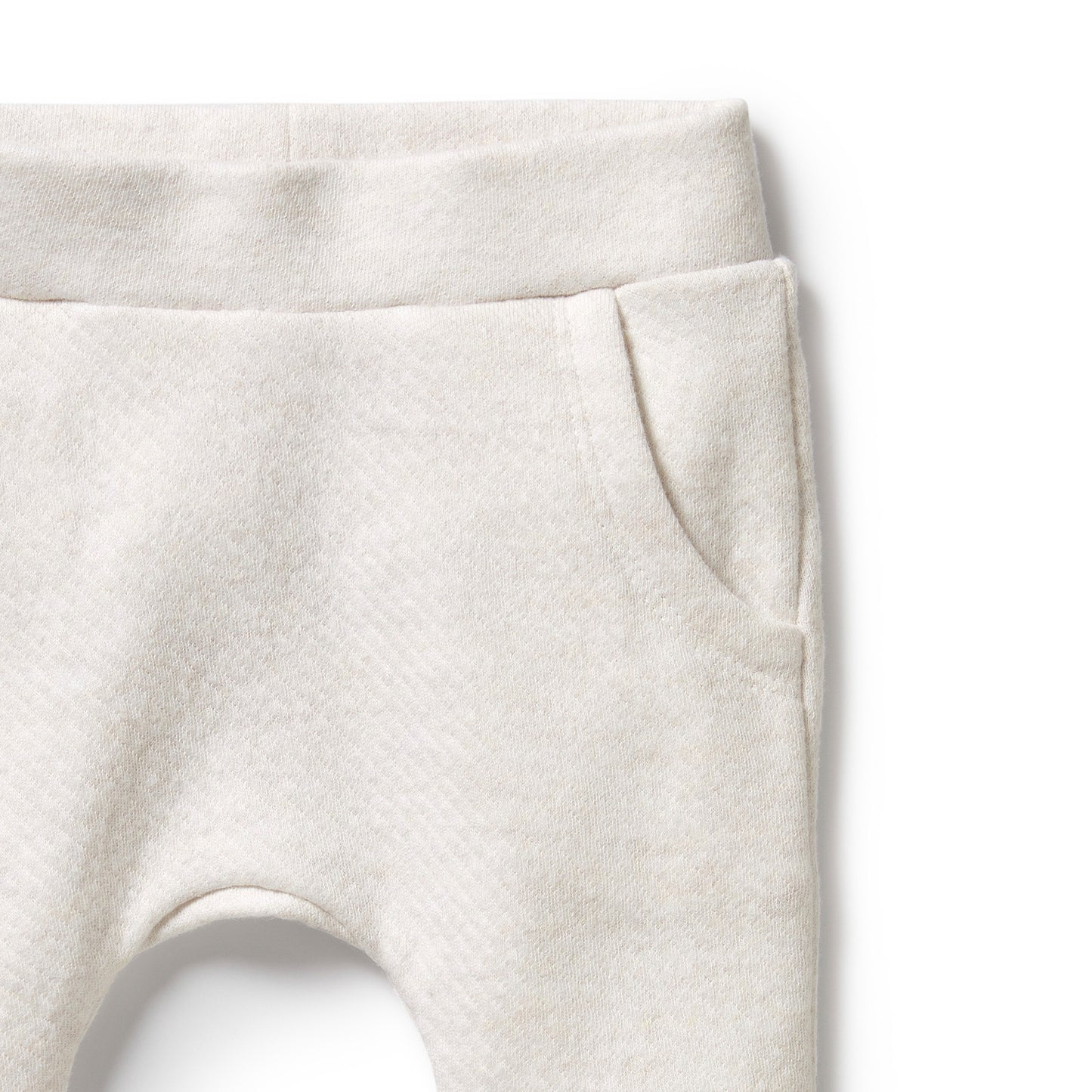 Wilson & Frenchy Organic Quilted Pant Oatmeal
