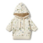 Wilson & Frenchy Organic Terry Hooded Sweat Petit Garden