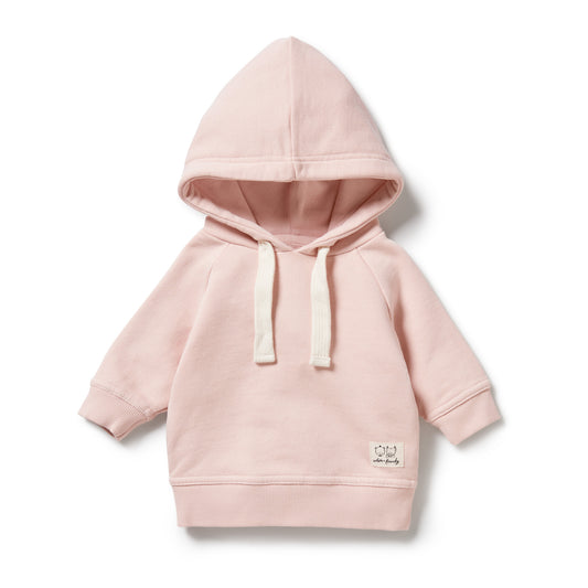 Wilson & Frenchy Organic Terry Hooded Sweat Rose