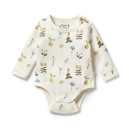 Wilson & Frenchy Organic Bodysuit Petit Garden