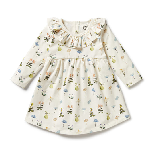 Wilson & Frenchy Organic Ruffle Dress Petit Garden