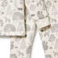 Wilson & Frenchy Organic Long Sleeved Pyjamas Woodland