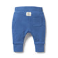 Wilson & Frenchy Organic Waffle Pant  Brilliant Blue