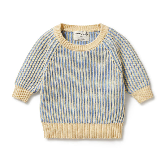 Wilson & Frenchy Knitted Ribbed Jumper Dew