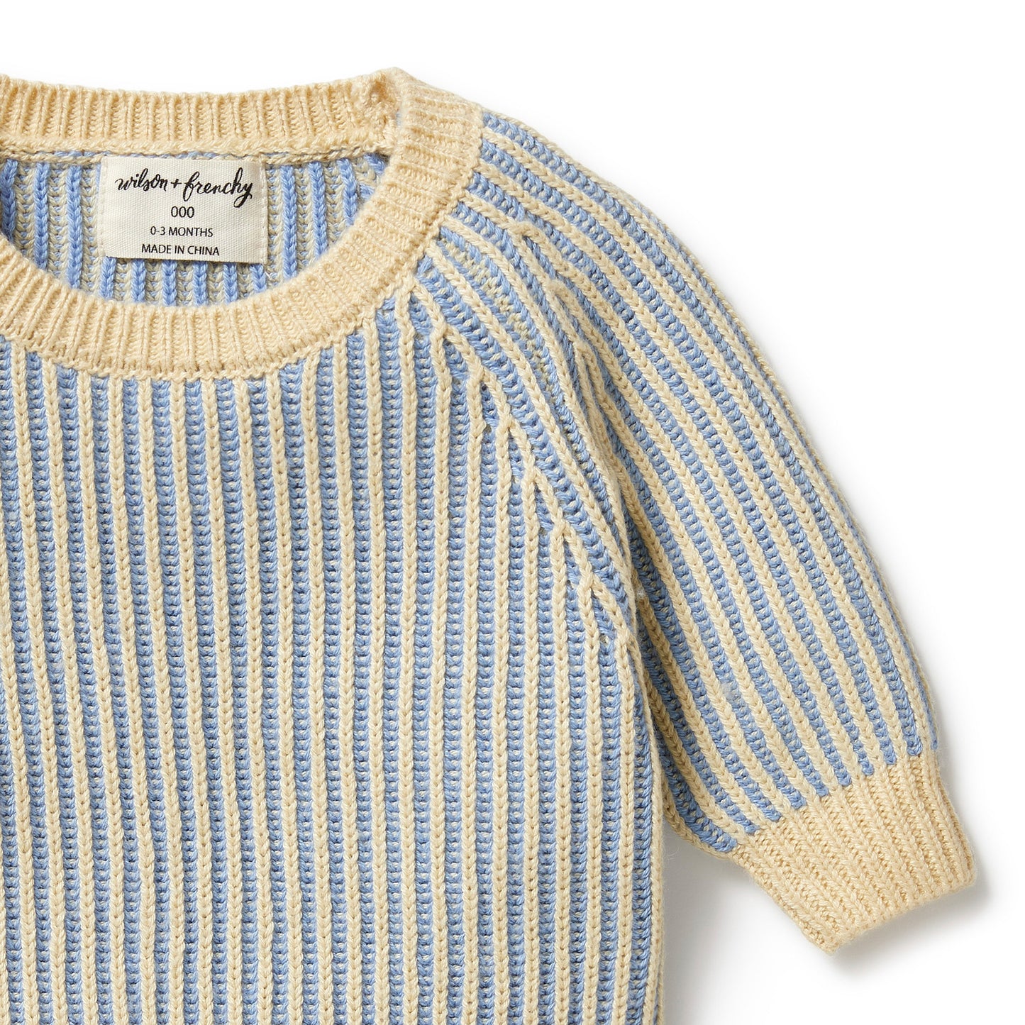 Wilson & Frenchy Knitted Ribbed Jumper Dew