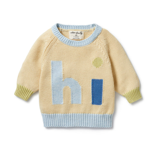 Wilson & Frenchy Jacquard Jumper Dew