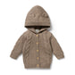 Wilson & Frenchy Knitted Cable Jacket Walnut
