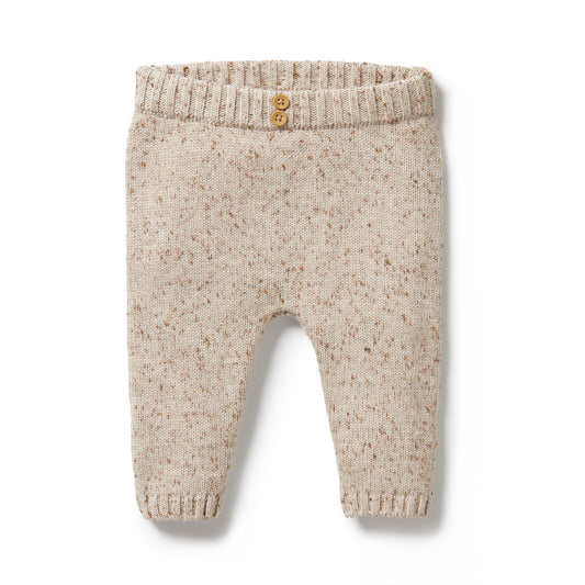 Wilson & Frenchy Knitted Legging Almond Fleck