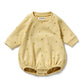 Wilson & Frenchy Organic Waffle Bodysuit Little Lemon