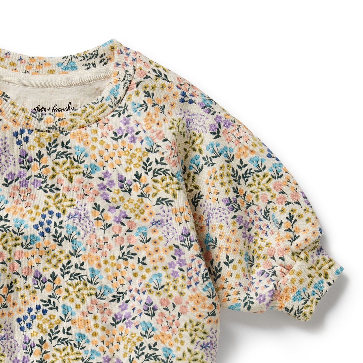Wilson & Frenchy Organic Terry Sweat Tiny Bloom